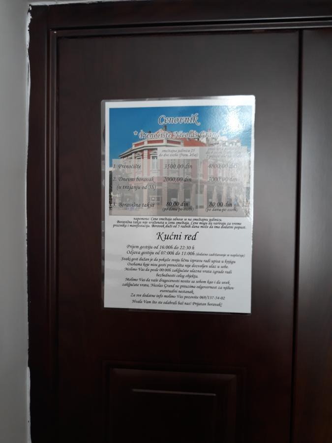 Prenociste Nikolas Grand Smederevo Exteriér fotografie